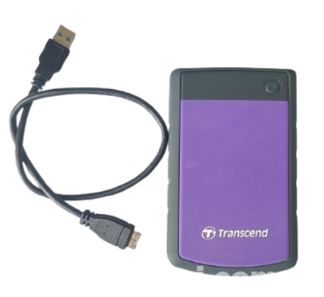 4 TB Transcend Storejet Usb 3.1 Purple External Hard Disk